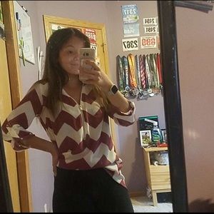 zig zag blouse
